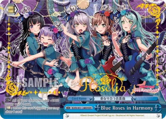 Blue Roses in Harmony