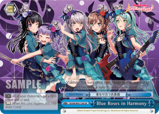 Blue Roses in Harmony