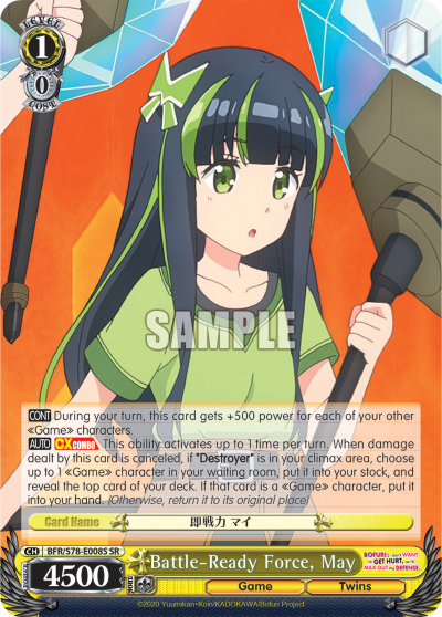 Battle-Ready Force, May
