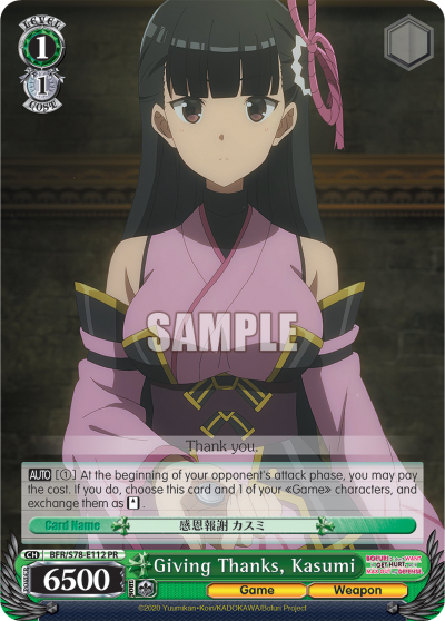 Giving Thanks, Kasumi