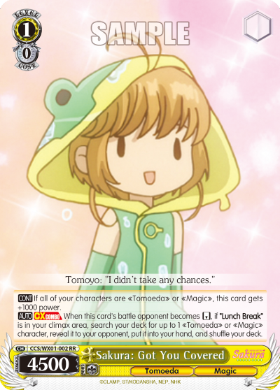 Sakura: Got You Covered