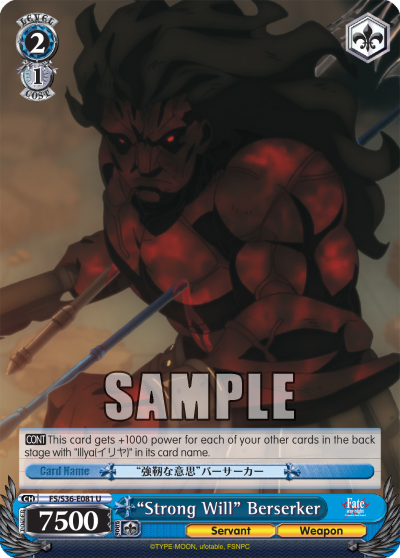 “Strong Will” Berserker