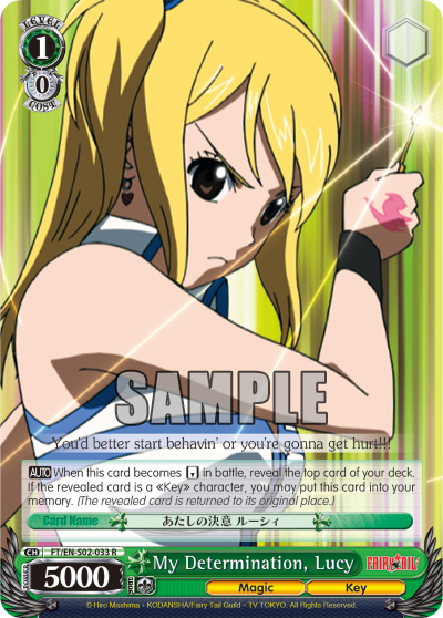 My Determination, Lucy