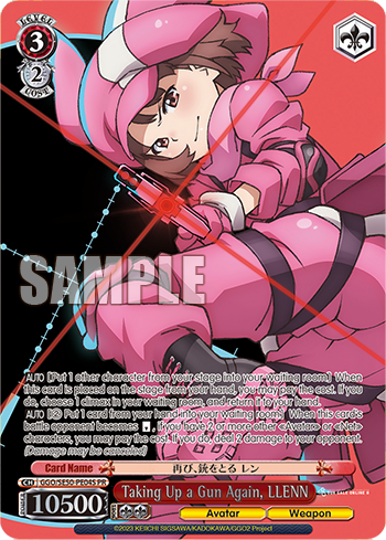 Taking Up a Gun Again, LLENN