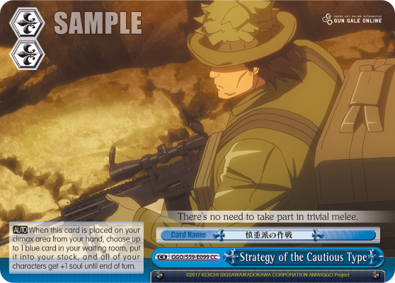 Strategy of the Cautious Type