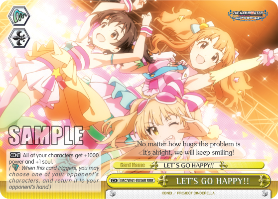 LET’S GO HAPPY!!