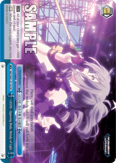 -LEGNE- Opposing Blade, Melody of Light