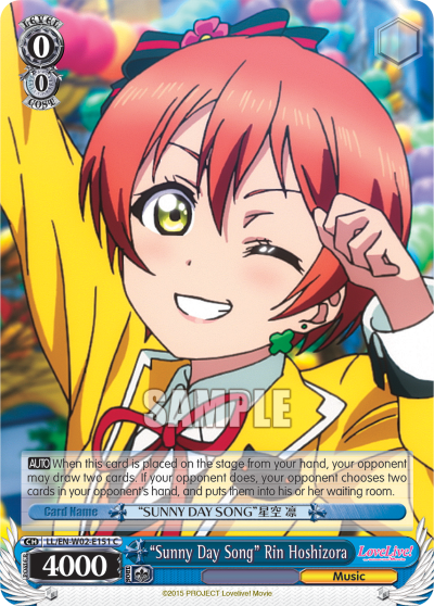 “Sunny Day Song” Rin Hoshizora