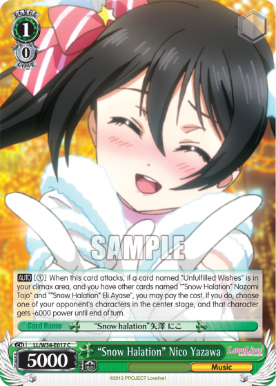 "Snow Halation" Nico Yazawa