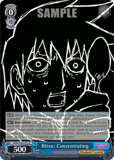 Ritsu: Concentrating