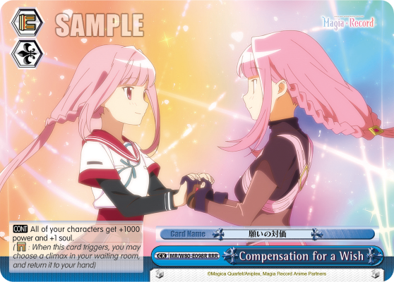 Compensation for a Wish
