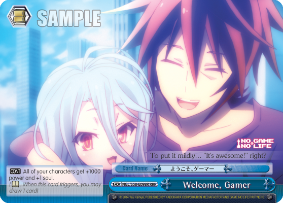 Welcome, Gamer