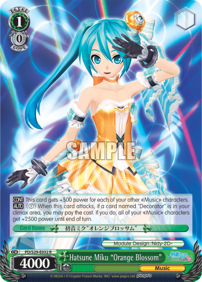 Hatsune Miku "Orange Blossom"