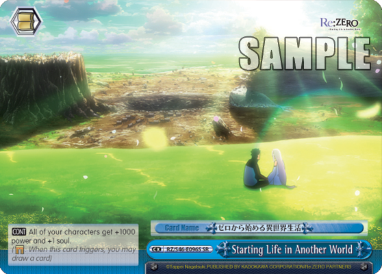 Starting Life in Another World