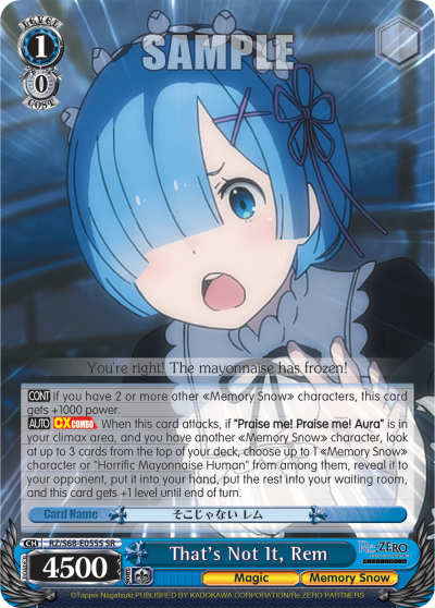That's Not It, Rem