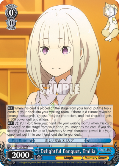 Delightful Banquet, Emilia