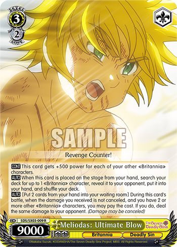 Meliodas: Ultimate Blow