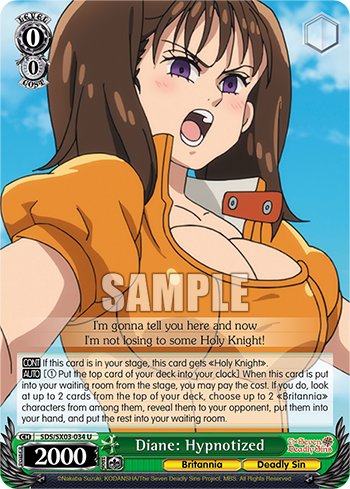 Diane: Hypnotized