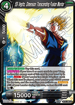 SS Vegito, Dimension Transcending Fusion Warrior